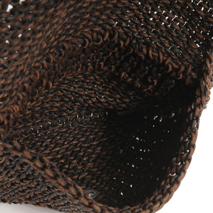 Chanel Knitted Leather Waist Belt Bag Brown 5 of 7