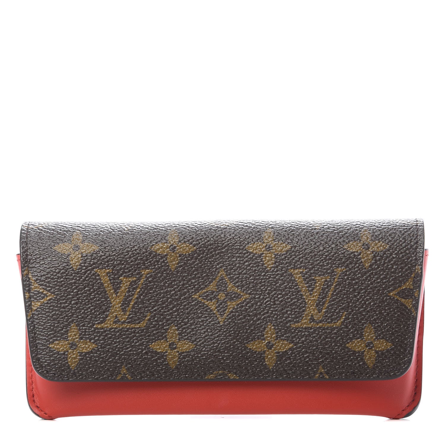 Louis Vuitton Monogram Woody Sunglass Case Rouge 1 of 7