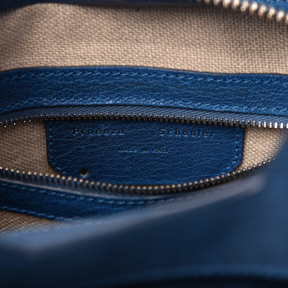 Proenza Schouler Buffalo PS13 Small Satchel Blue 9 of 12