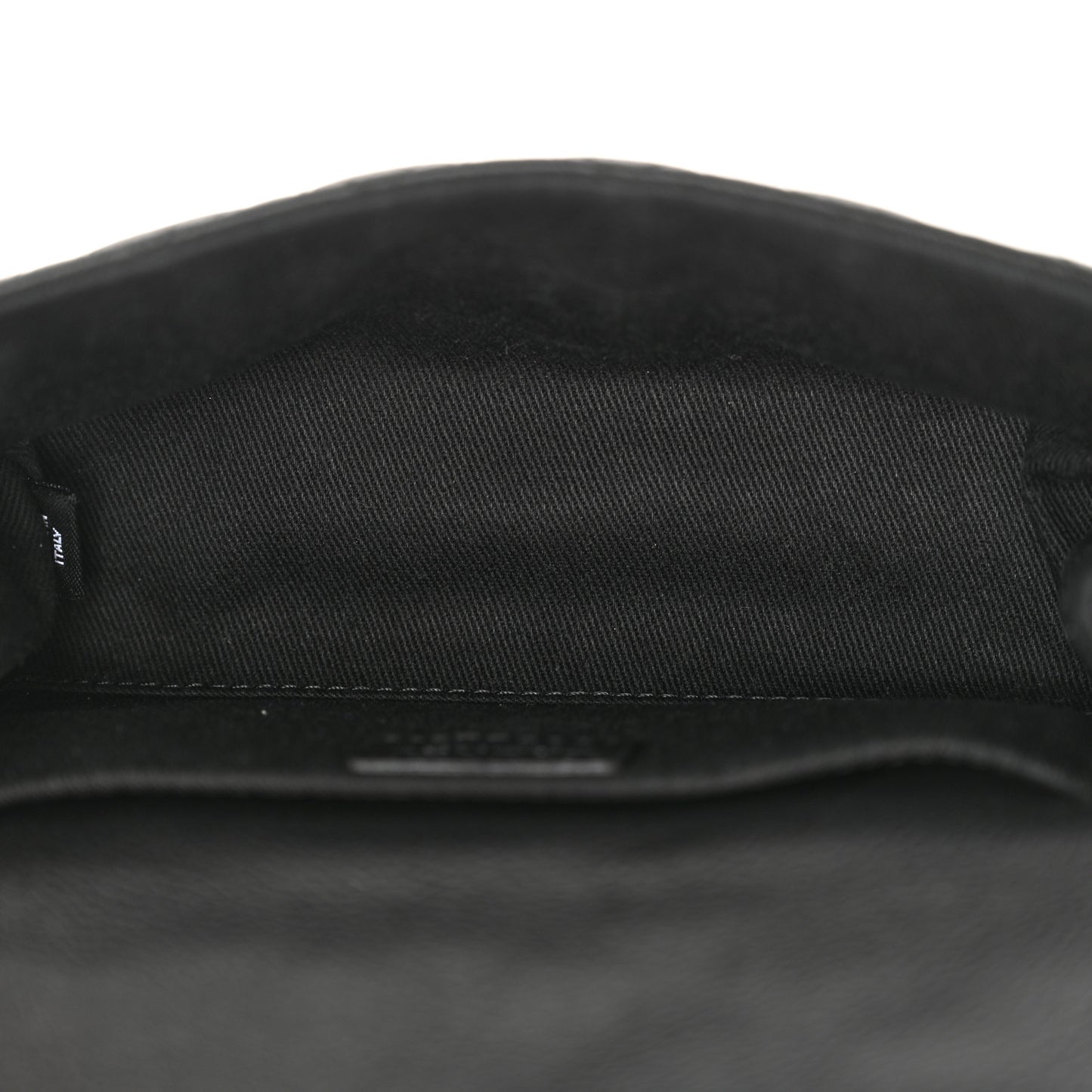 Grained Calfskin Quilted 2.55 Reissue Flap Belt Bag Clutch  Black