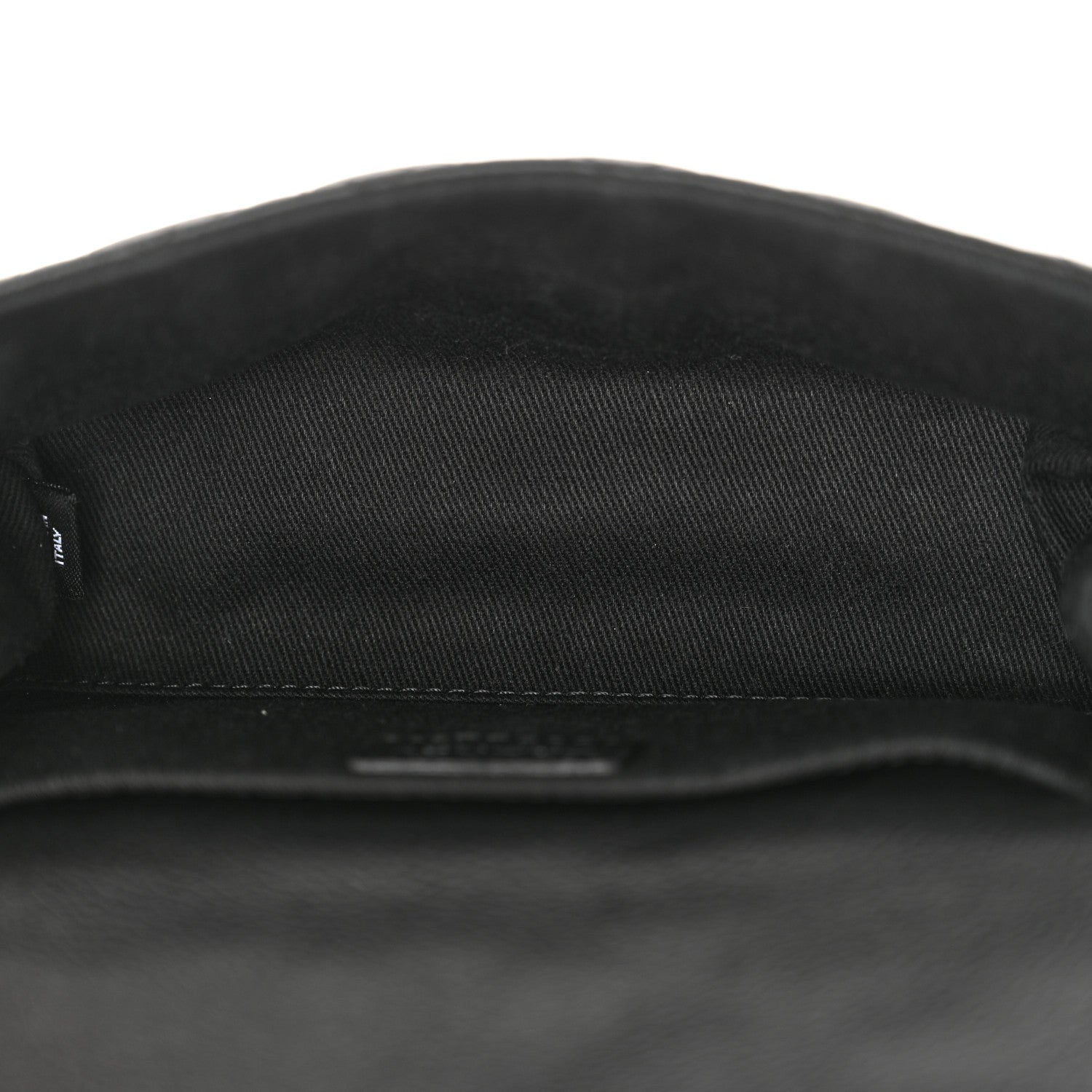 Chanel Grained Calfskin Quilted 2.55 Reissue Flap Belt Bag Clutch  Black 5 of 12