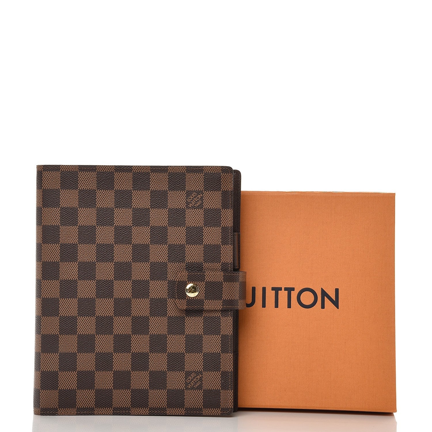 Louis Vuitton Damier Ebene Large Ring Agenda Cover 8 of 8