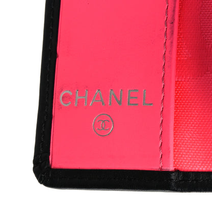 Chanel Calfskin Quilted Cambon 6 Key Holder Black 6 of 11