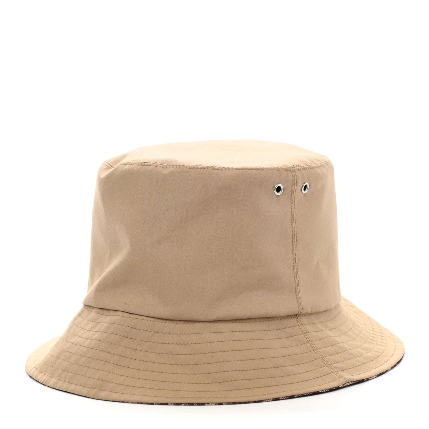 Oblique Reversible Teddy-D Brim Bucket Hat 57 Beige