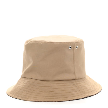 Christian Dior Oblique Reversible Teddy-D Brim Bucket Hat 57 Beige 4 of 15
