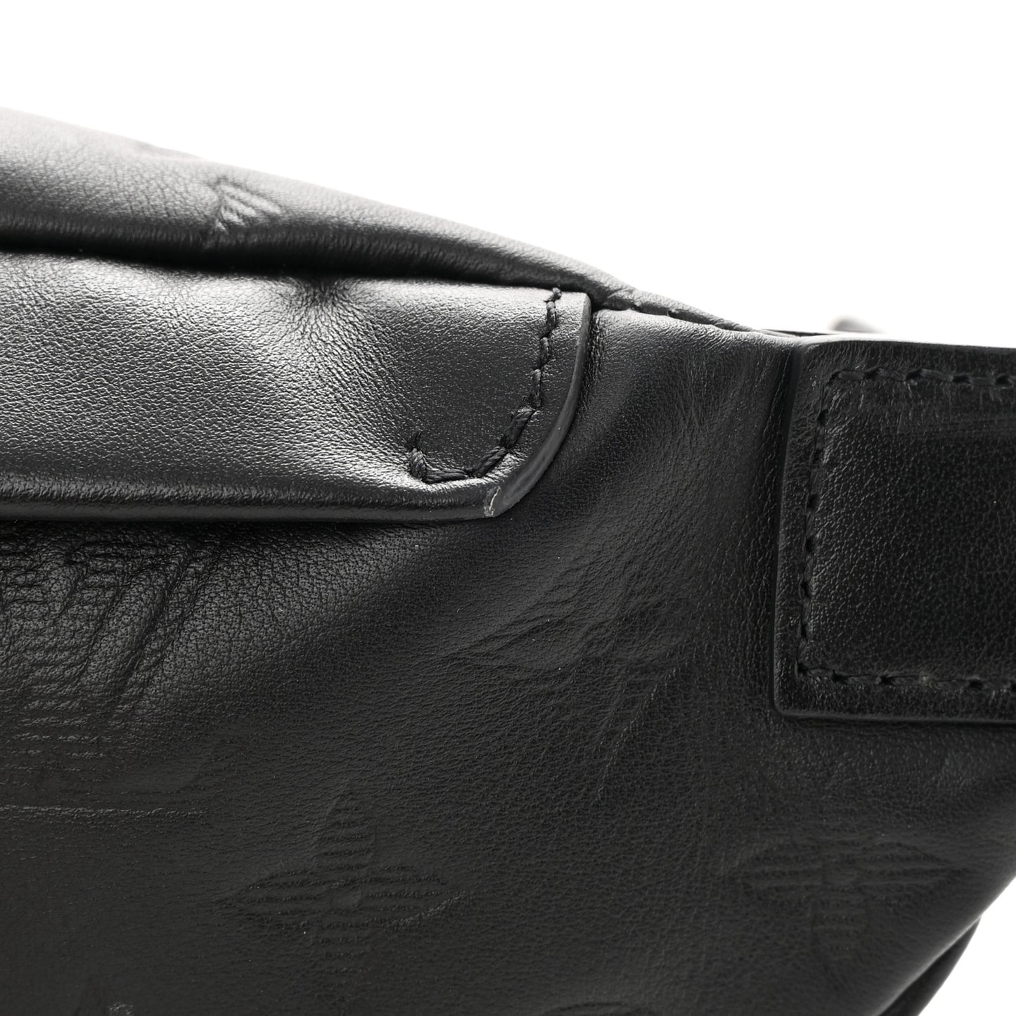 Calfskin Monogram Shadow Discovery Bumbag Black