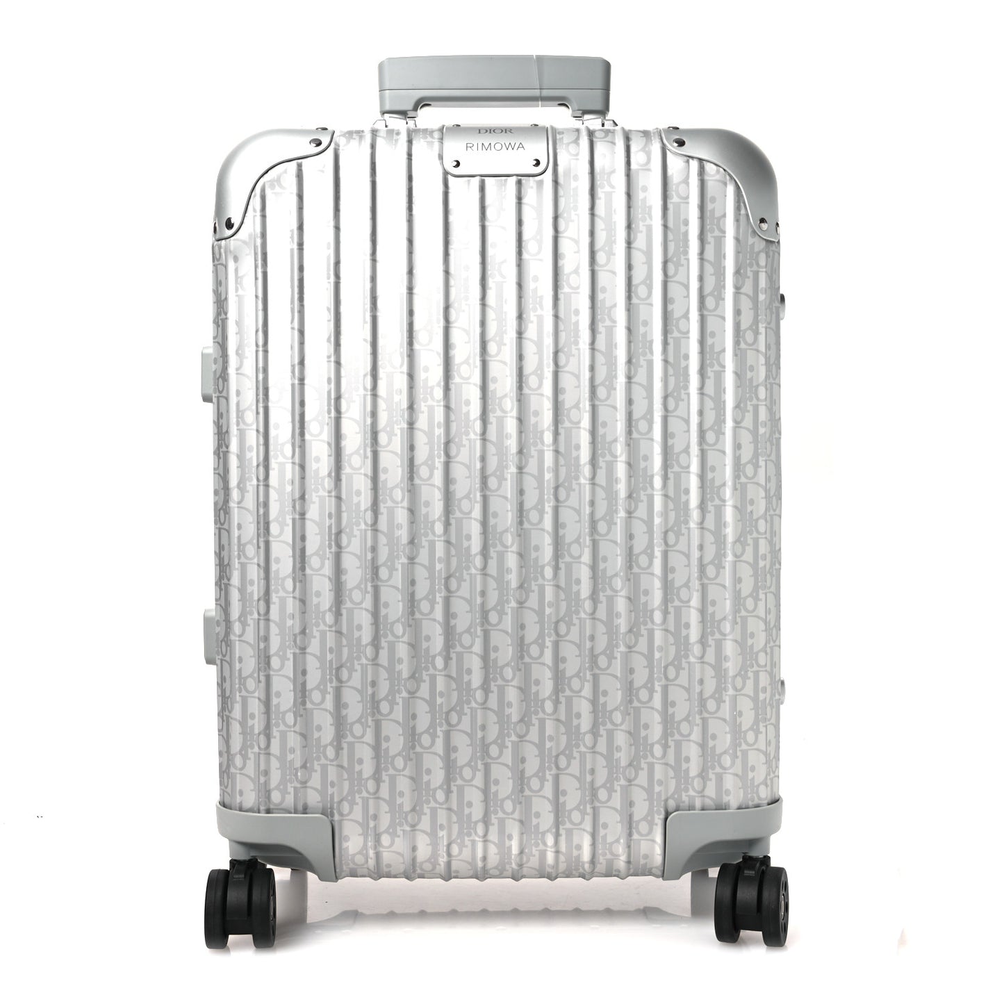 X RIMOWA Aluminum Gradient Cabin Luggage Silver