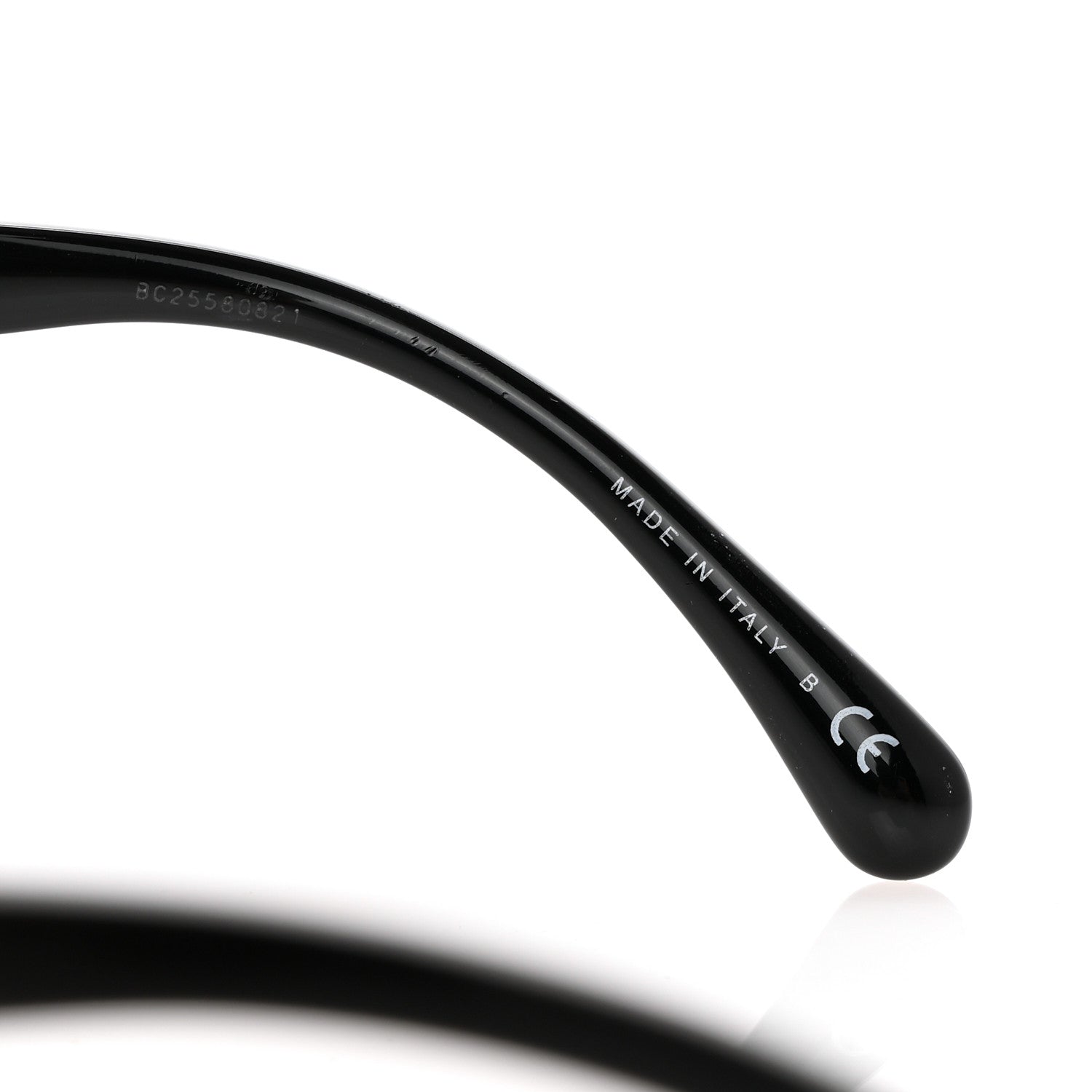 Chanel Acetate Strass Square Sunglasses 5422-B Black 6 of 8