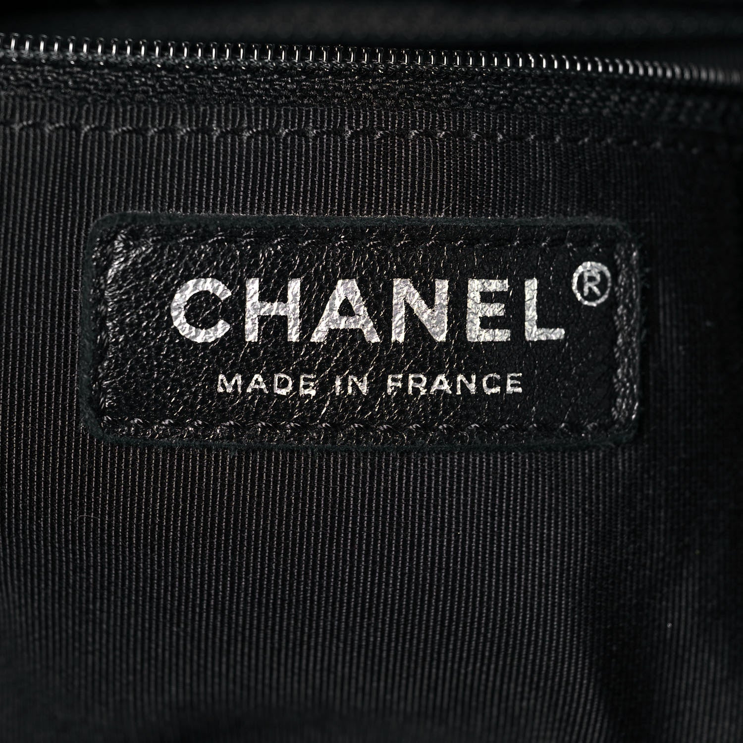 Chanel Goatskin Suede Calfskin Quilted Patchwork Drawstring Bag Black 6 of 14