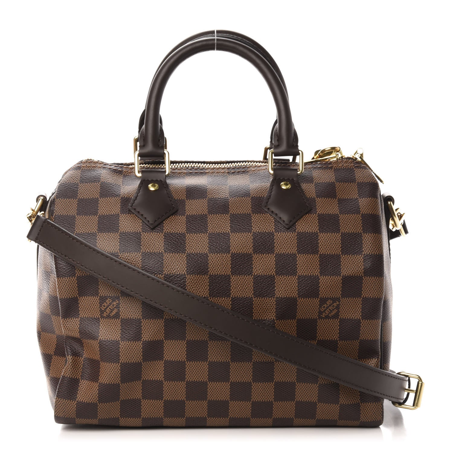 Louis Vuitton Damier Ebene Speedy Bandouliere 25 1 of 12