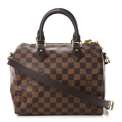 Louis Vuitton Damier Ebene Speedy Bandouliere 25 1 of 12