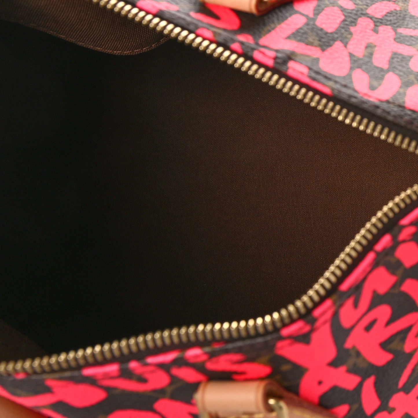 Monogram Graffiti Speedy 30 Fuchsia