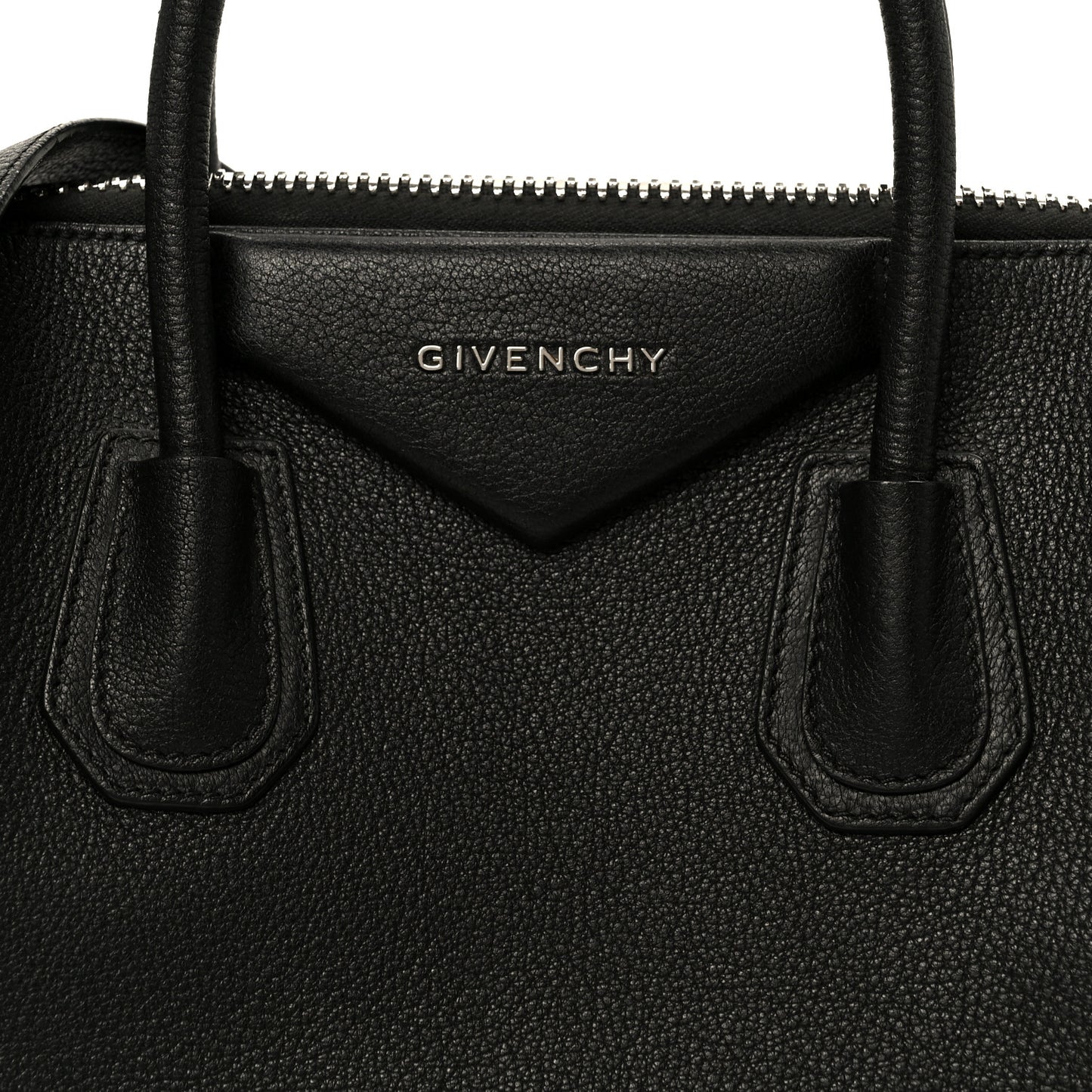 Sugar Goatskin Small Antigona Black