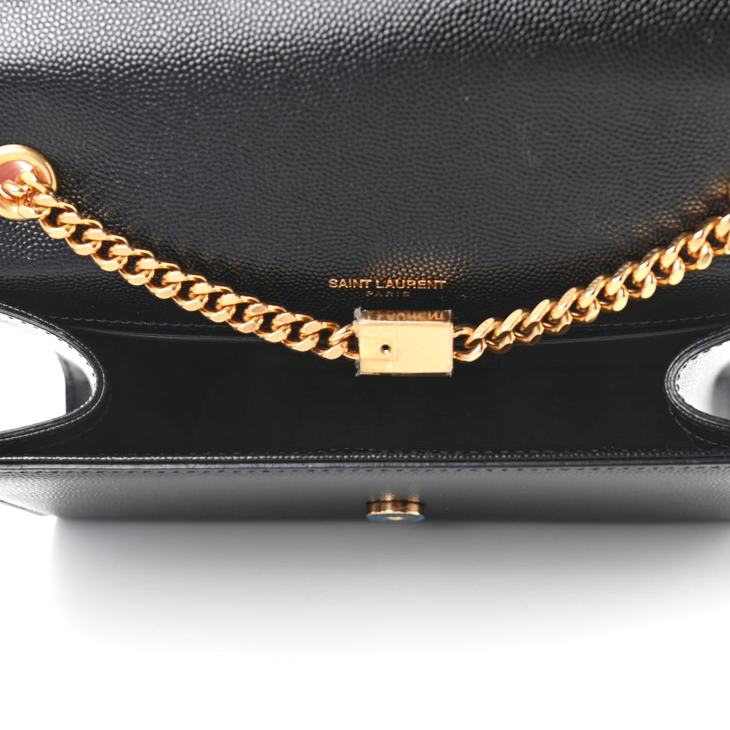 Grain De Poudre Small Monogram Kate Satchel Black