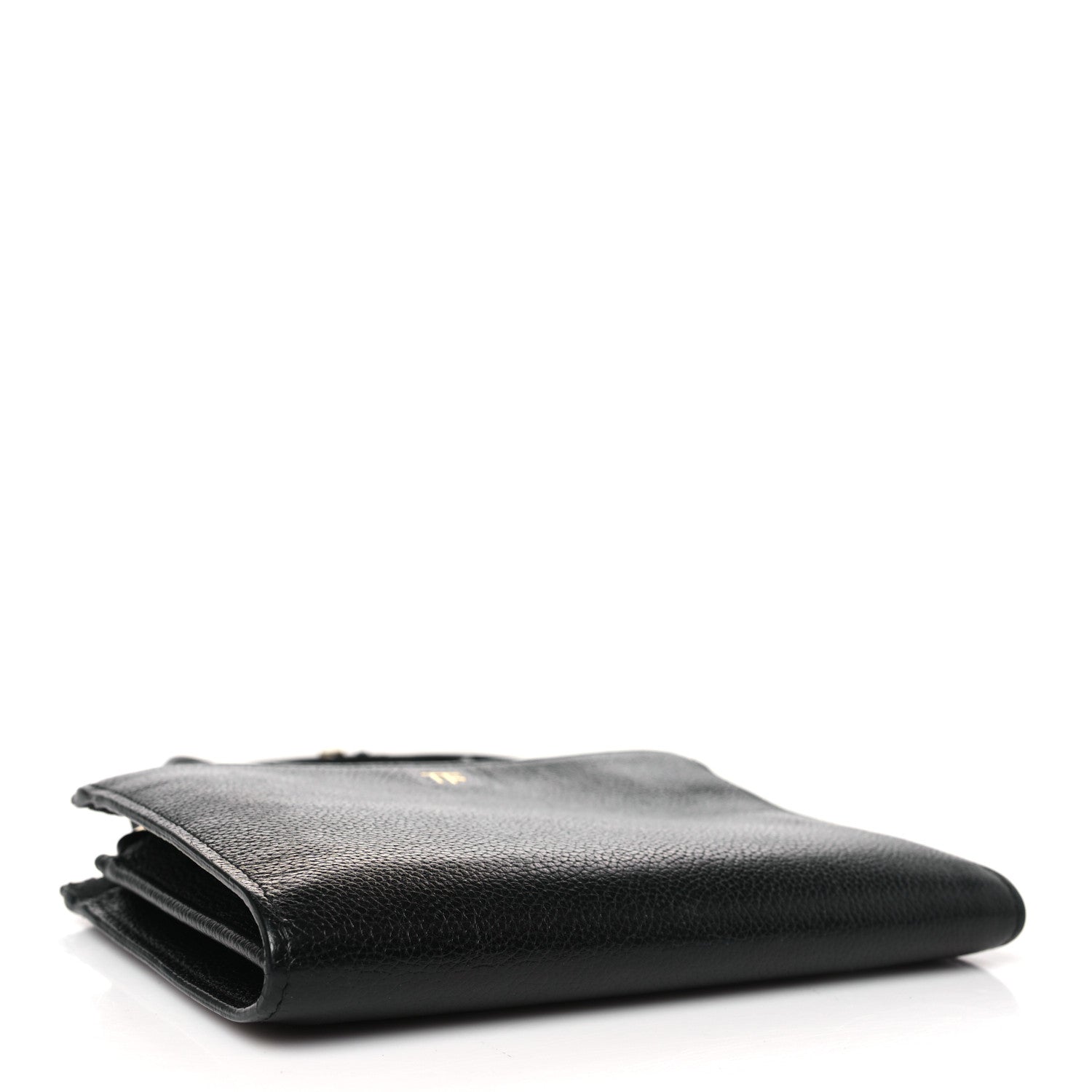 Tom Ford Pebbled Calfskin Triple Zip Crossbody Bag Black 4 of 9