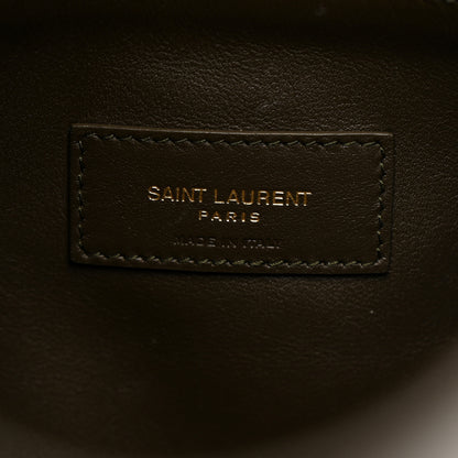 Saint Laurent Smooth Calfskin Small Le 5 A 7 Soft Hobo Light Musk 6 of 10