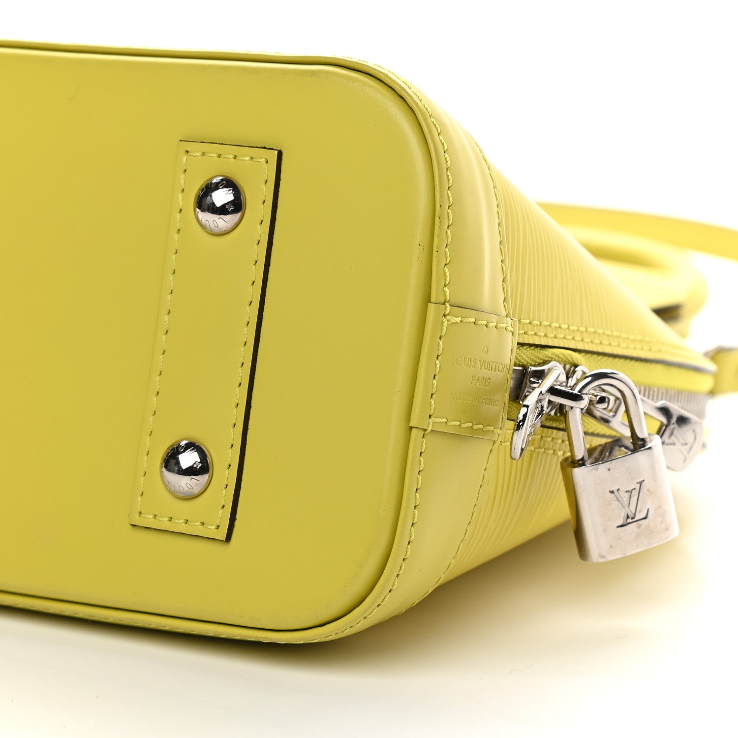 Louis Vuitton Epi Alma BB Pistache 9 of 10