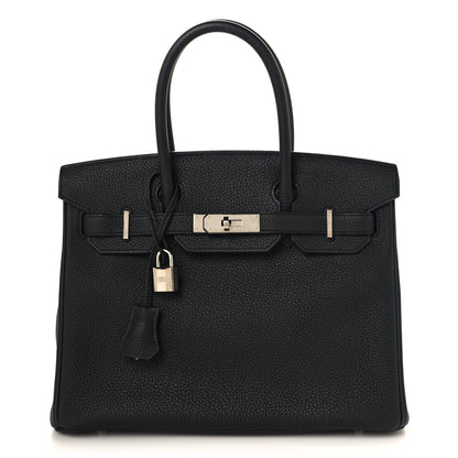Hermes Togo Birkin 30 Black 1 of 12