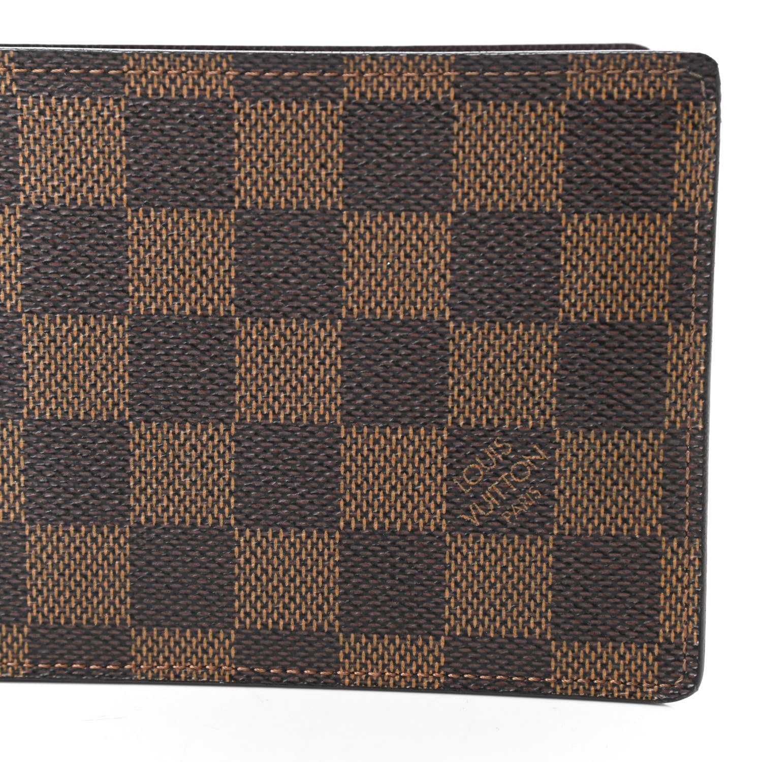 Louis Vuitton Damier Ebene Porte-Billets Mens Billfold Wallet 10 of 11