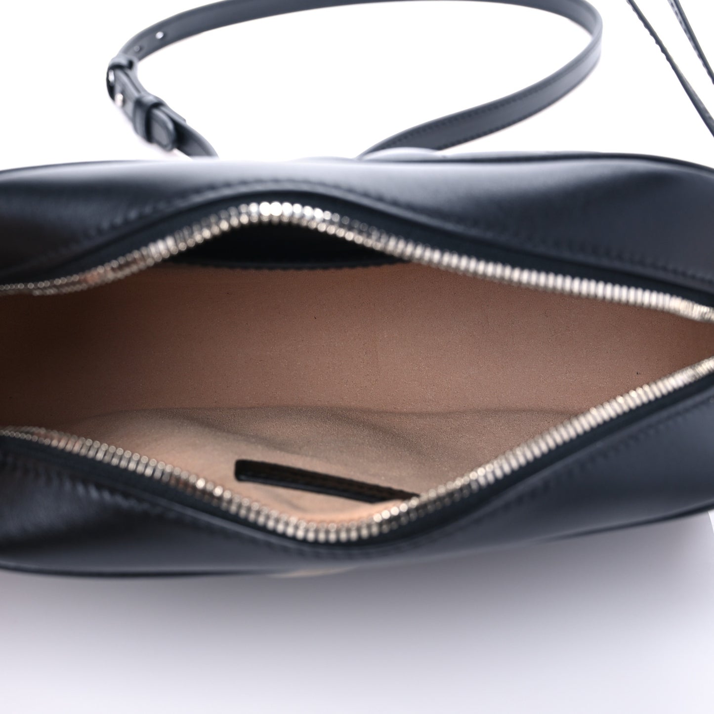 Calfskin Matelasse Aria Small GG Marmont Chain Shoulder Bag Black