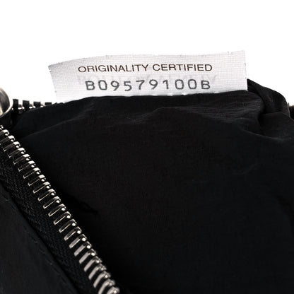 Bottega Veneta Nylon Intrecciato Padded Tech Cassette Bag Black 9 of 11