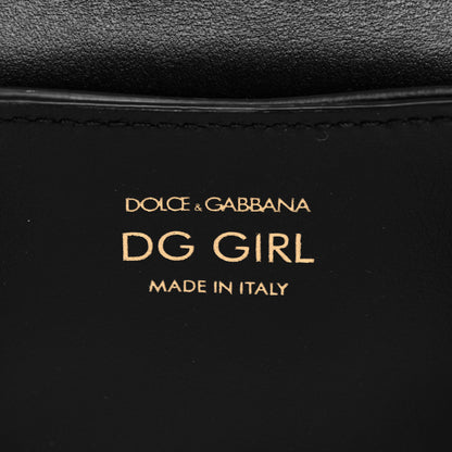 Dolce & Gabbana Calfskin Micro DG Girls Shoulder Bag Black 7 of 8