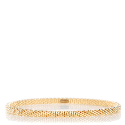 Tiffany 18K Yellow Gold Narrow Somerset Bangle 1 of 4