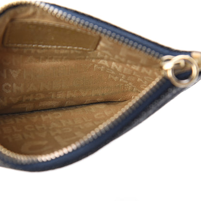 Chanel Denim CC Pouch Blue 4 of 6