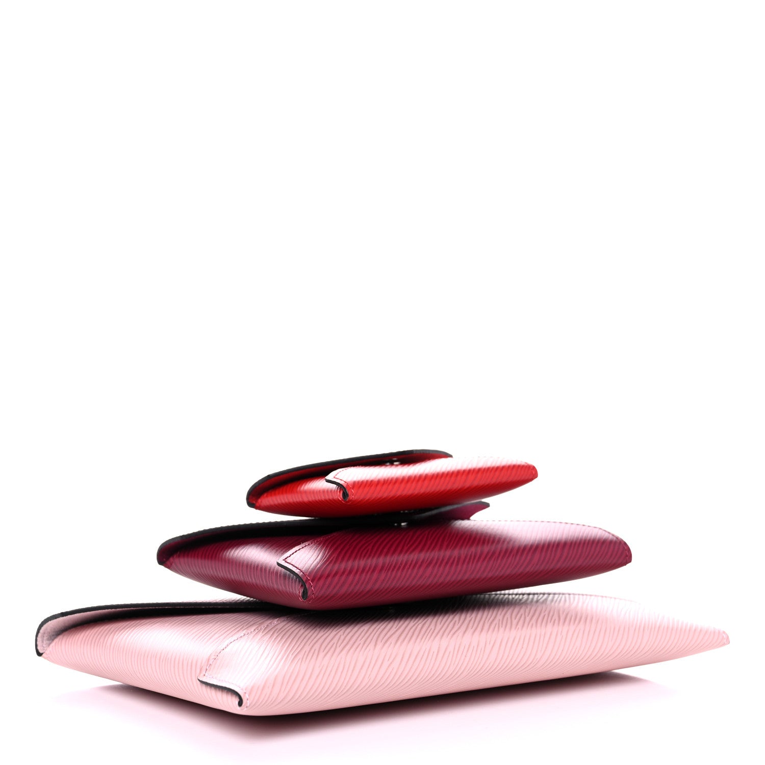 Louis Vuitton Epi Kirigami Pochette Set Rose Ballerine Fuchsia Coquelicot 4 of 10