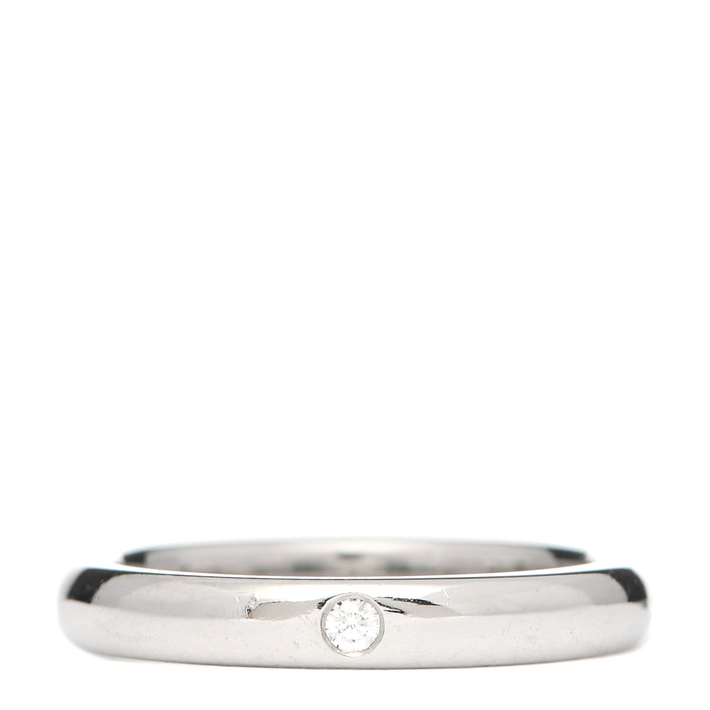 Platinum Diamond Elsa Peretti Band Ring 47 4