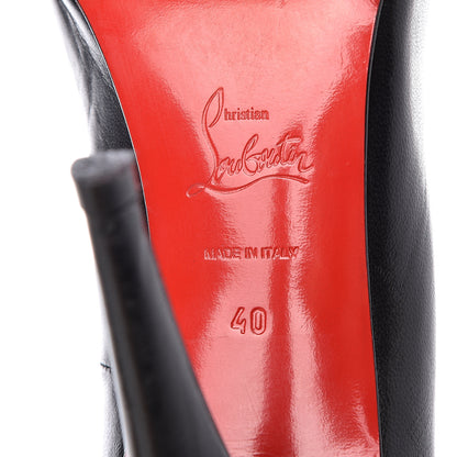 Christian Louboutin Shiny Nappa Simple 100 Pumps 40 Black 9 of 17