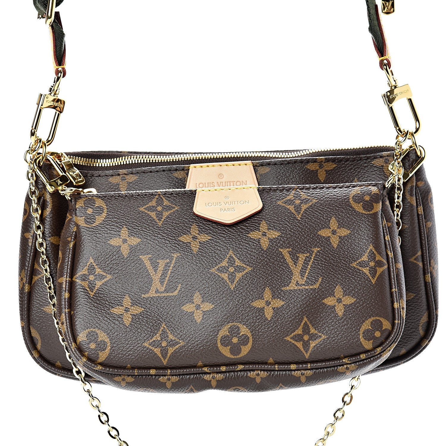 Louis Vuitton Monogram Multi Pochette Accessories Kaki 9 of 11
