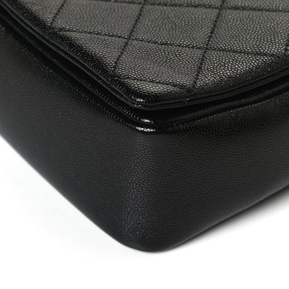 Chanel Caviar Quilted Small Fashion Therapy Flap Bag Black 11 of 13