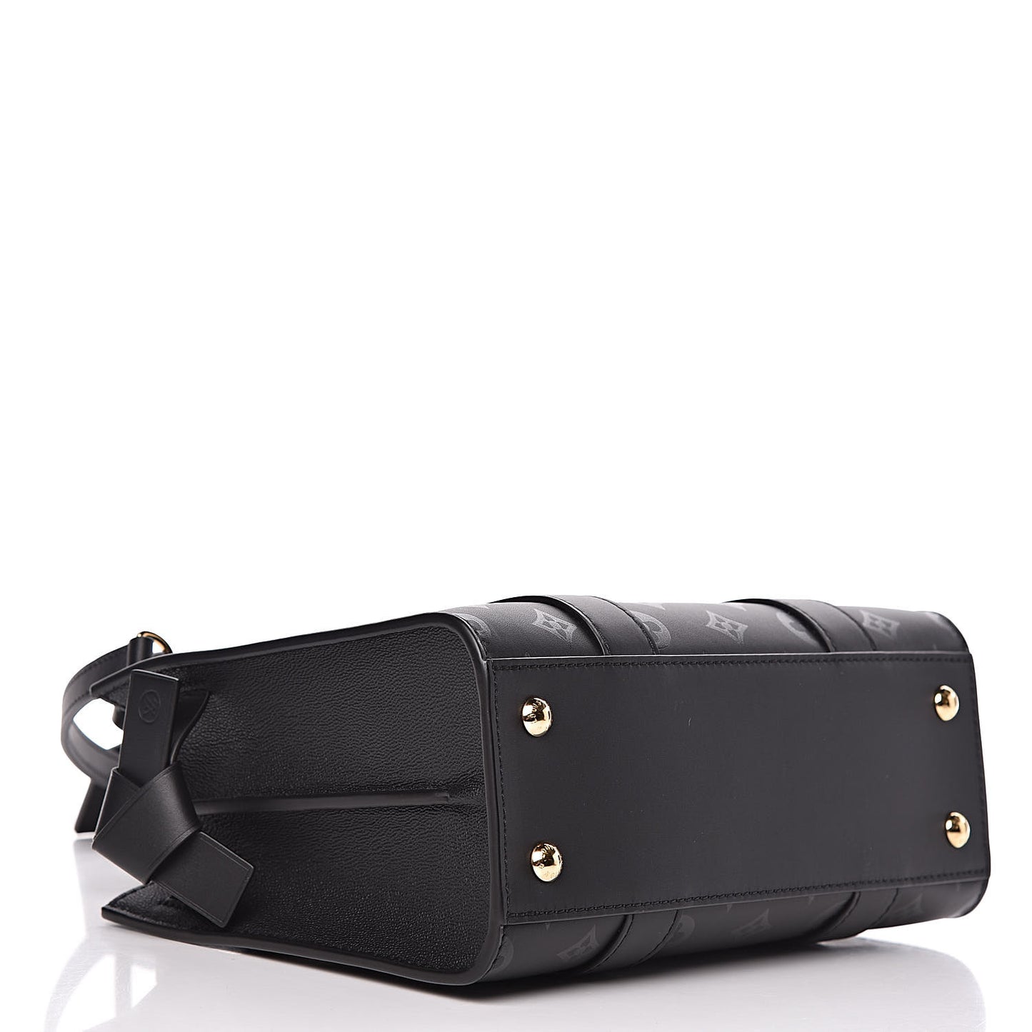 Monogram Cuir Plume Very Open Tote BB Black