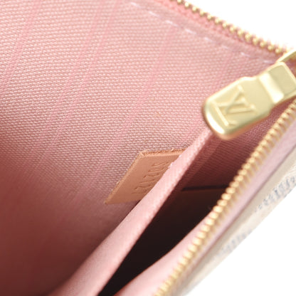 Louis Vuitton Damier Azur Neverfull MM GM Pochette Rose Ballerine 8 of 8