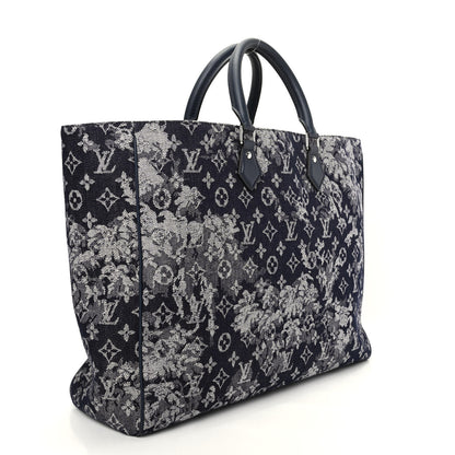 Louis Vuitton Monogram Tapestry Grand Sac Bleu 3 of 8