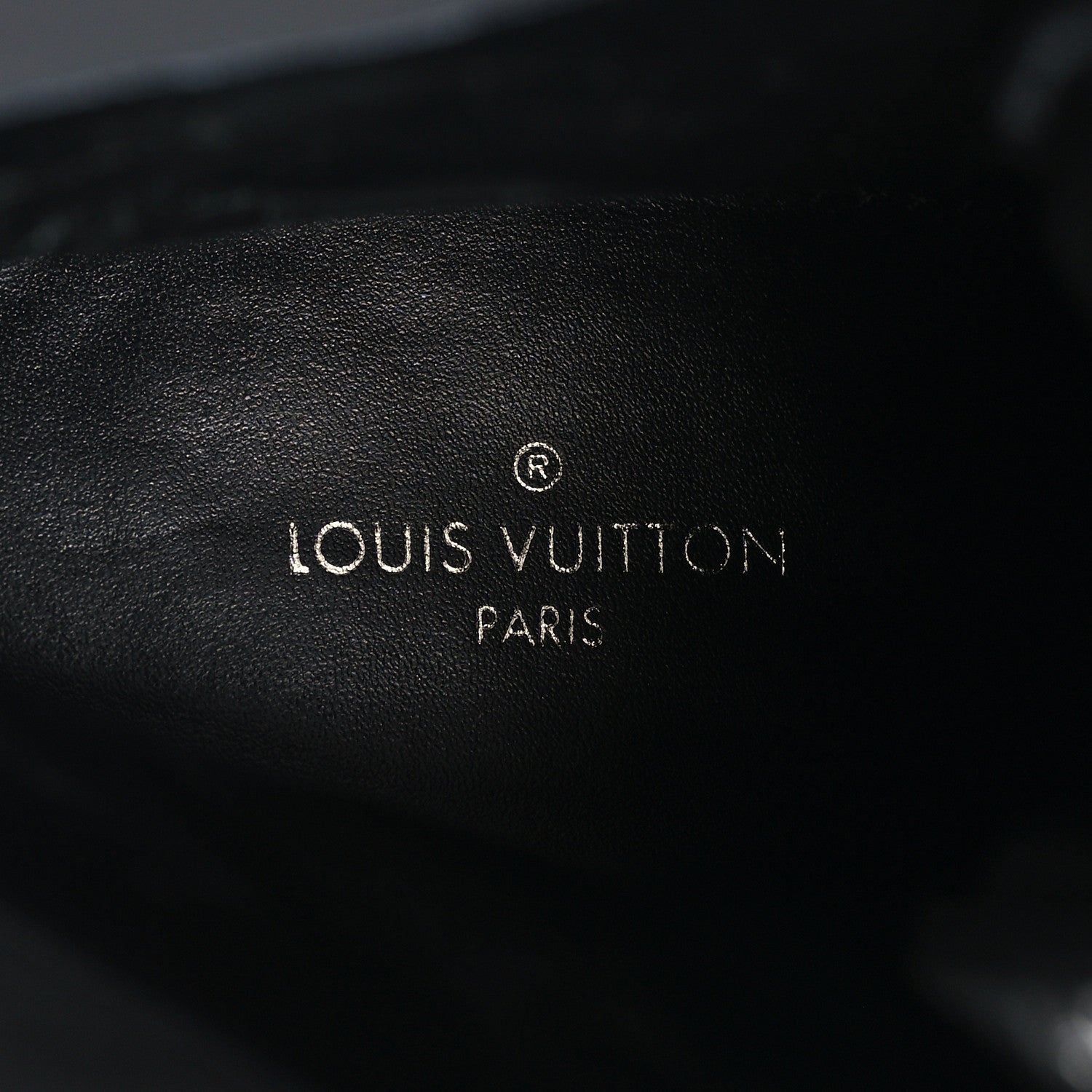 Louis Vuitton Metallic Calfskin Technical Fabric Digital Gate Ankle Boots 40 Black Silver Multicolor 8 of 8