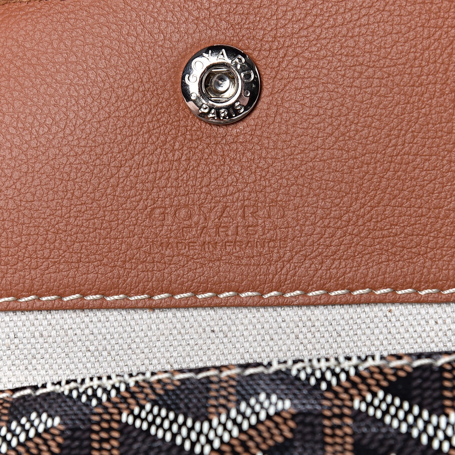 Goyard Goyardine Saint Louis PM Black Gold 7 of 11