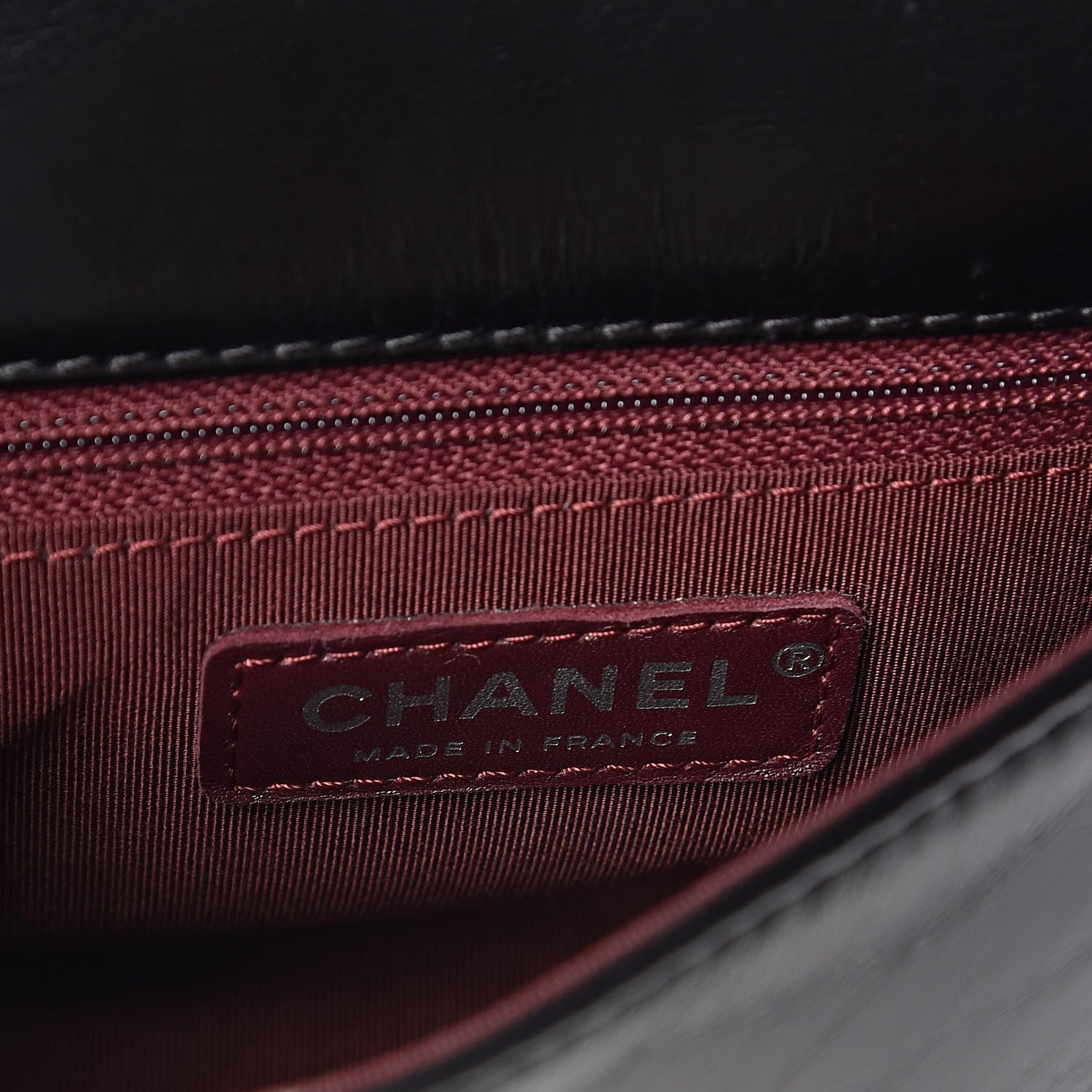 Chanel Aged Calfskin Quilted Double Sided Flap Black 6 of 11