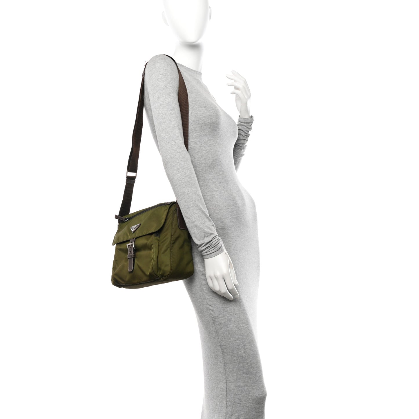 Nylon Vela Messenger Bruciato