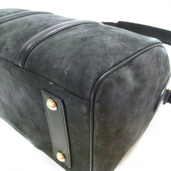 Suede Calfskin SC Bag MM Asphalt
