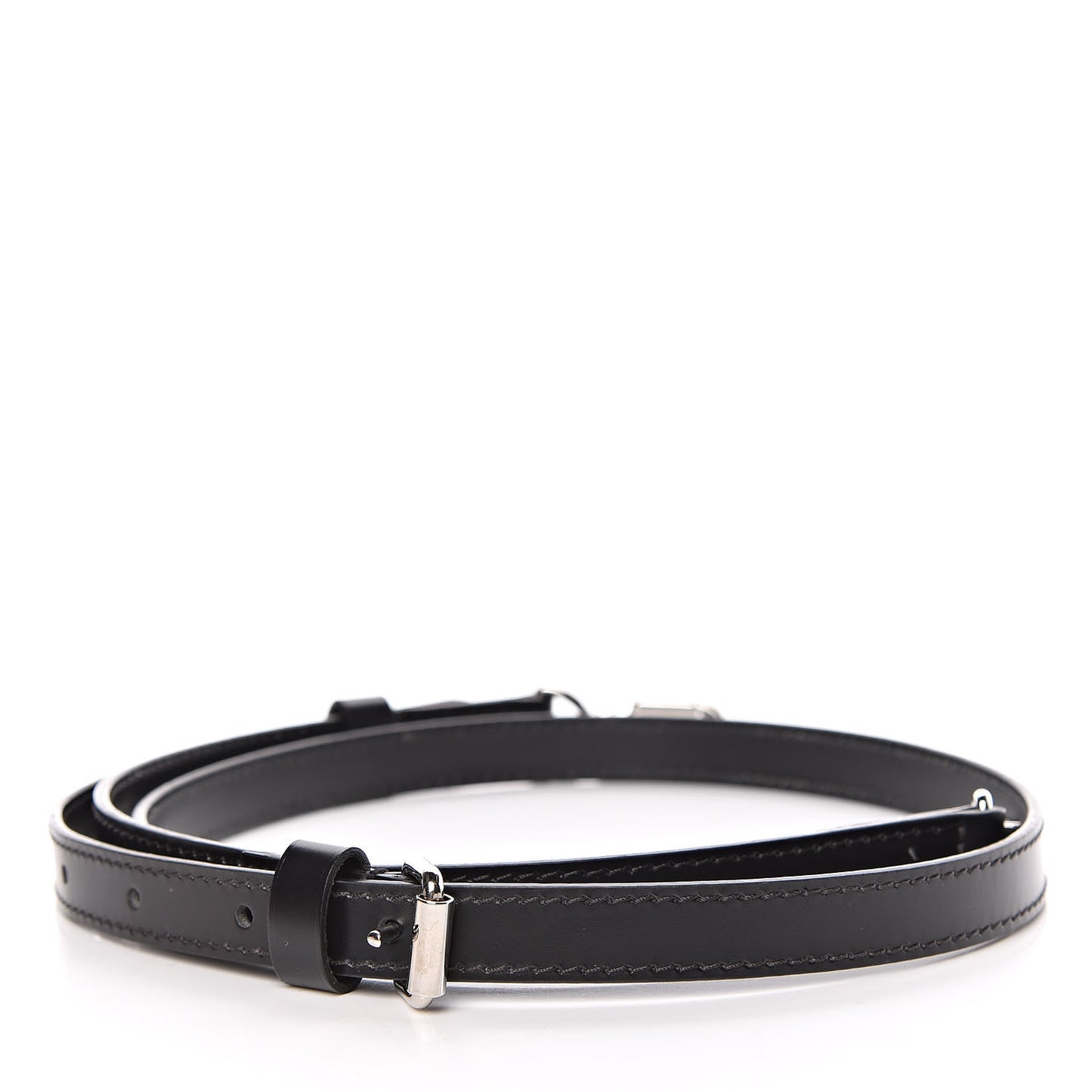 Calfskin 16mm Adjustable Shoulder Strap Black