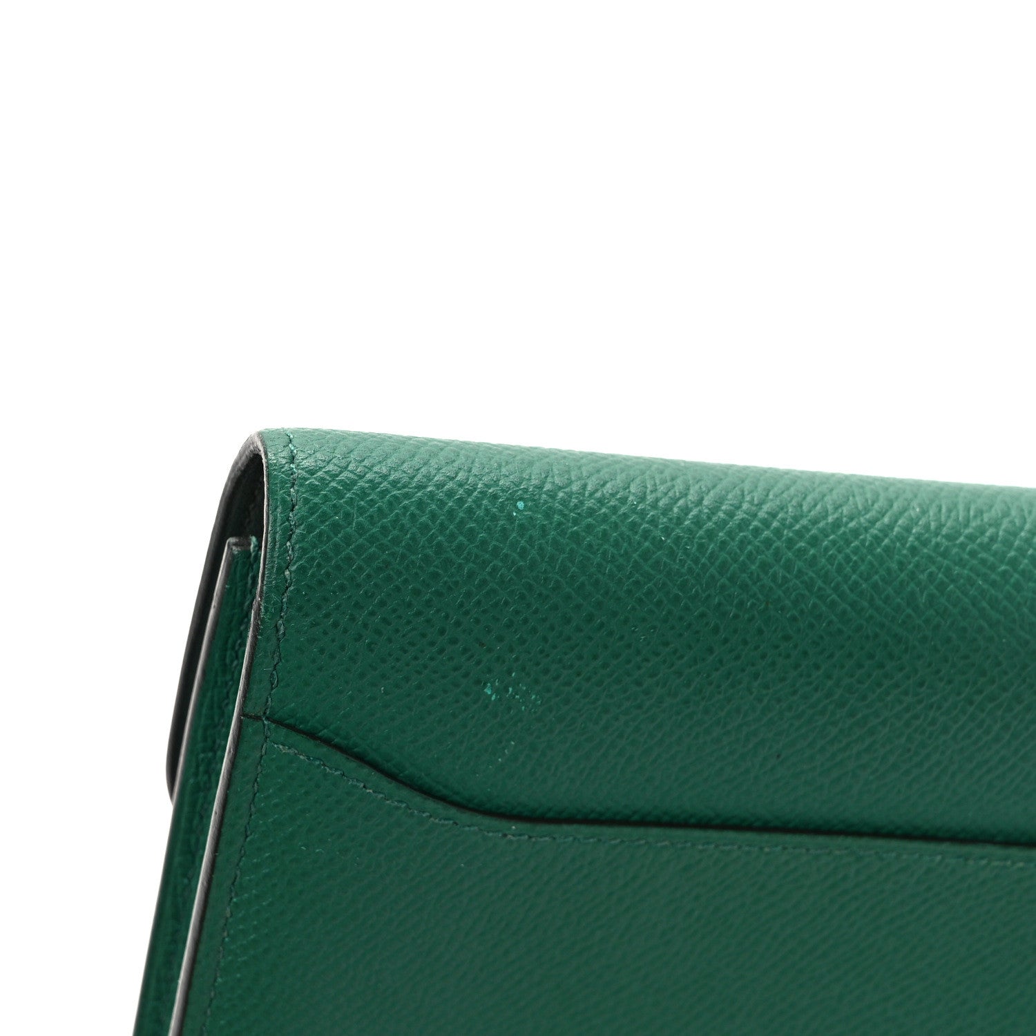 Hermes Epsom Constance Short Wallet Vert Vertigo 10 of 10