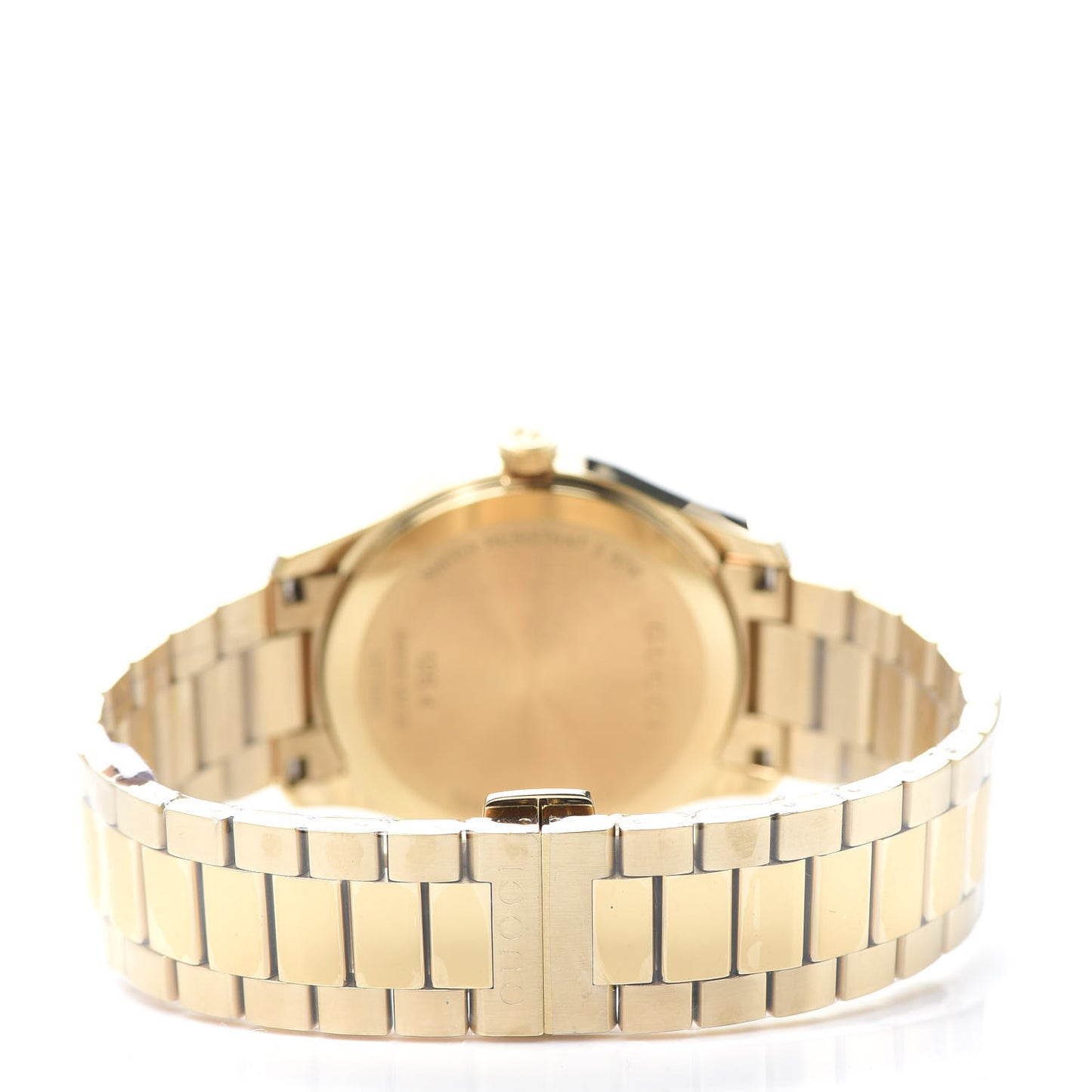 Stainless Steel 38mm G-Timeless Diamante Quartz Watch Gold