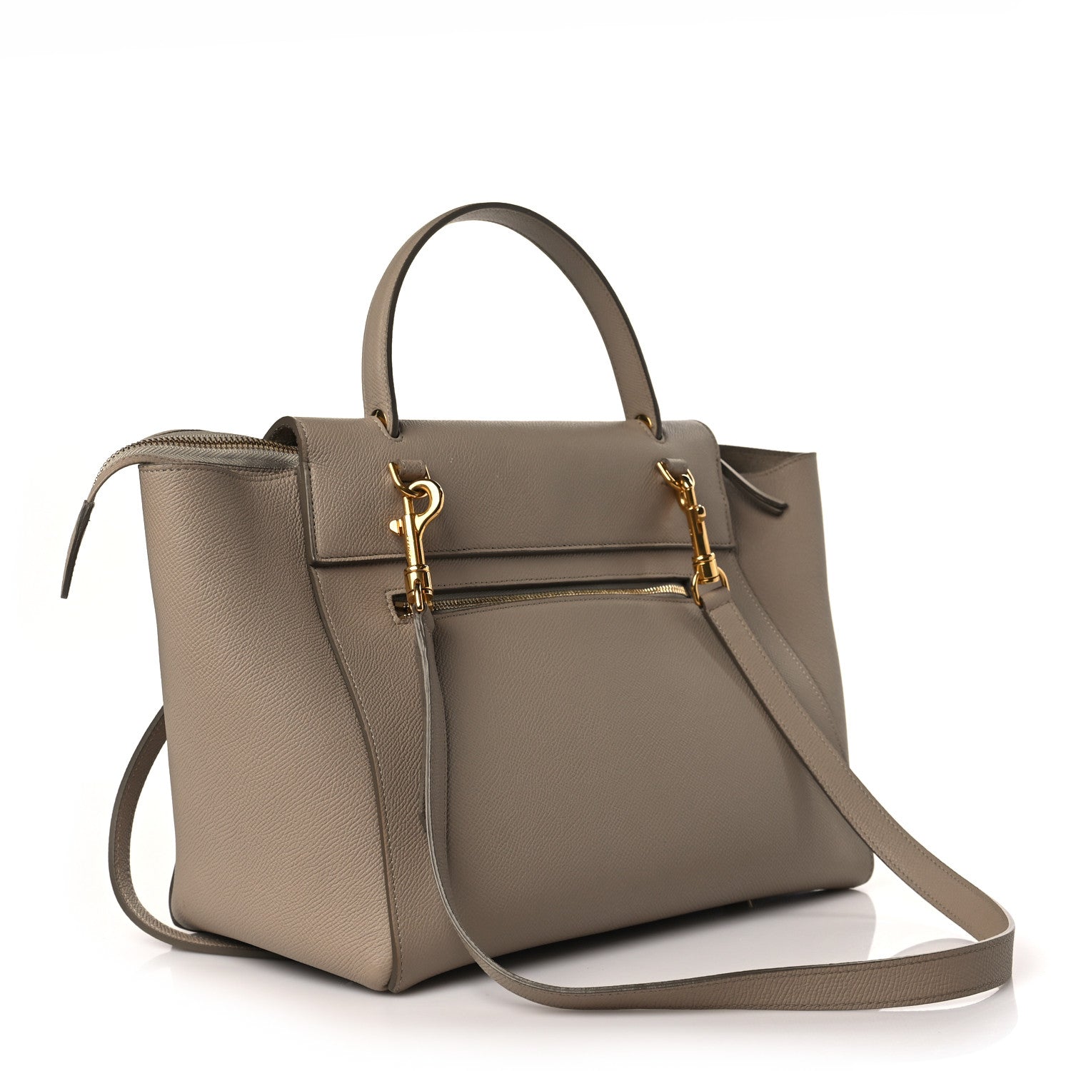 Celine Grained Calfskin Mini Belt Bag Light Taupe 2 of 8