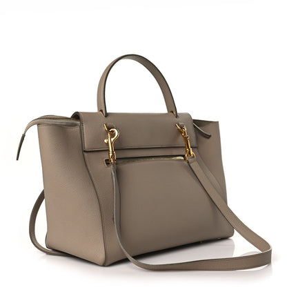 Celine Grained Calfskin Mini Belt Bag Light Taupe 2 of 8