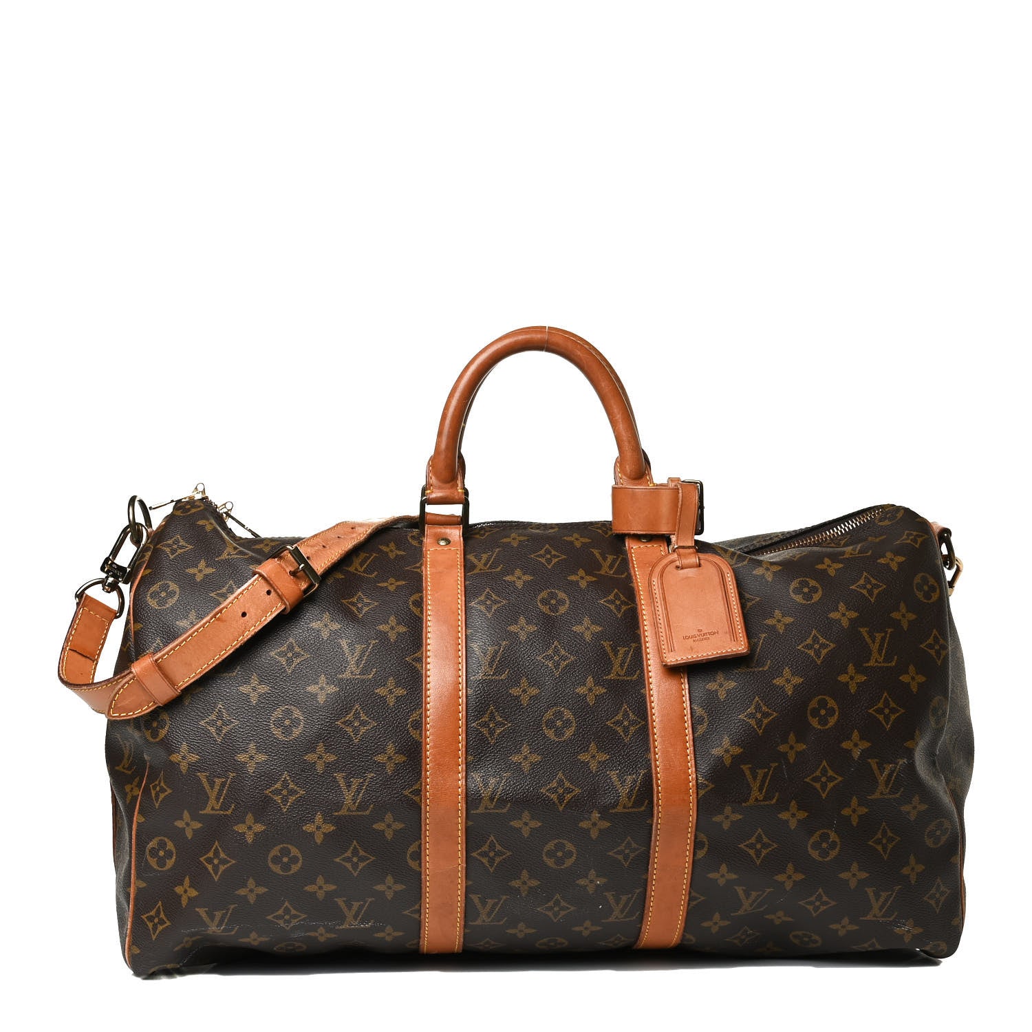 Louis Vuitton Monogram Keepall Bandouliere 50 1 of 20