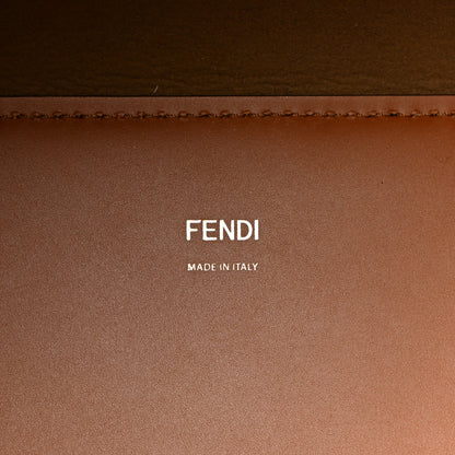 Fendi Vitello King Plexiglass Medium Fendi Sunshine Shopper Tote Cuoio 6 of 12