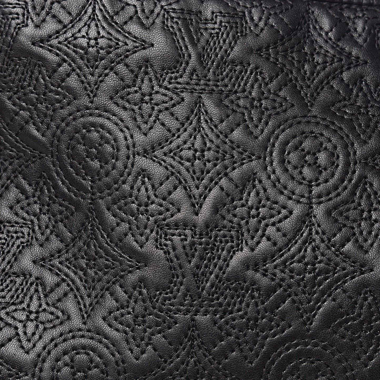 Monogram Lambskin Antheia Ixia PM Black