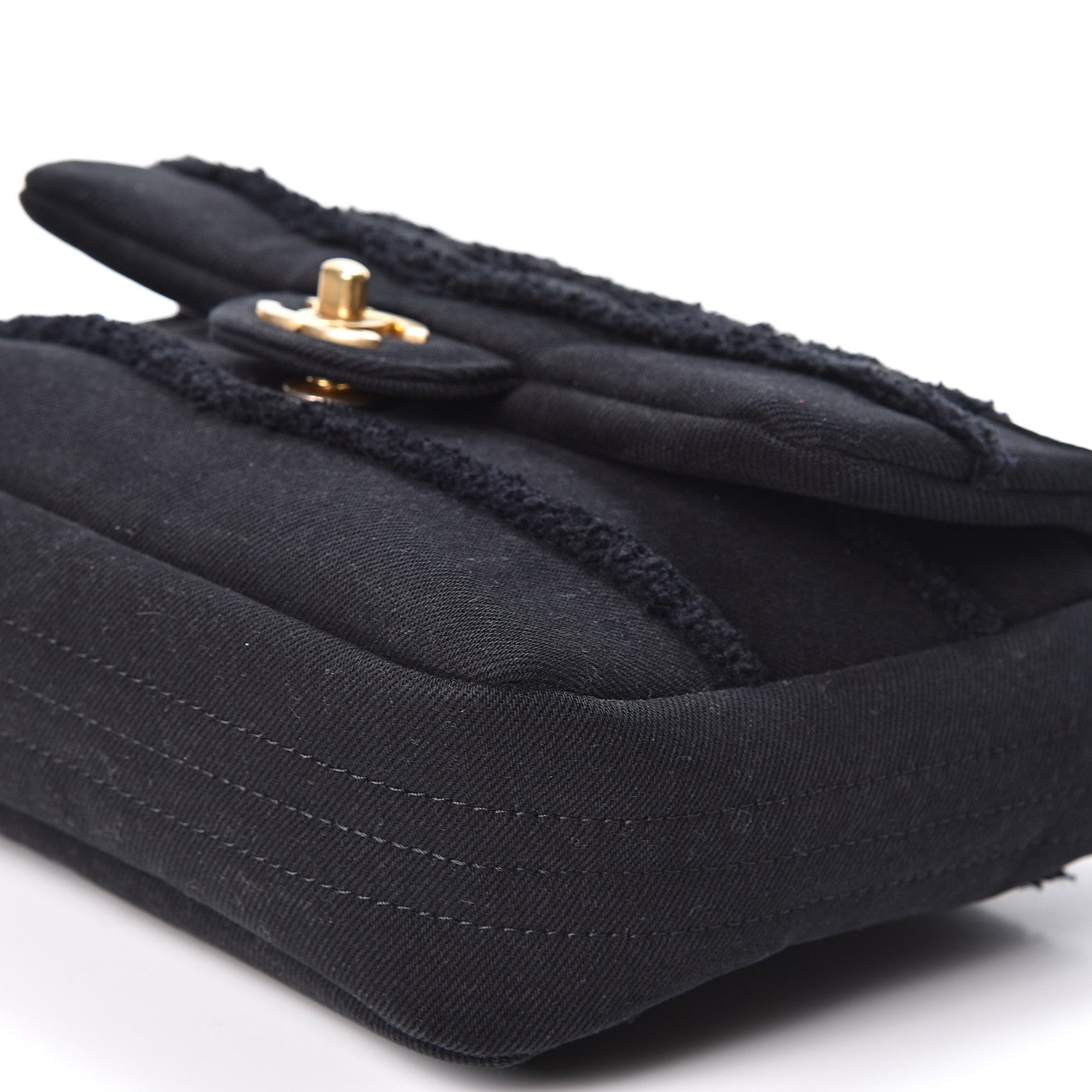 Chanel Denim Coco Flap Black 9 of 9